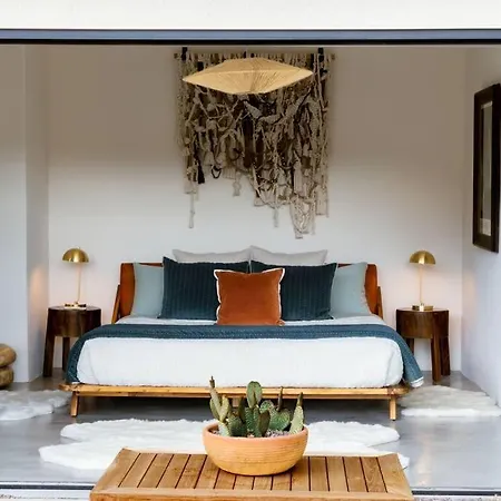 Casa Coyote - Wellness Stay - Sauna Cold Plunge Tub Cowboy Pool Hot Tub Joshua Tree Exterior photo